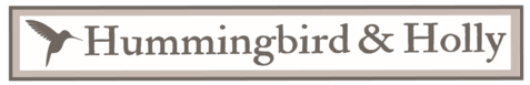 Hummingbird and Holly logo