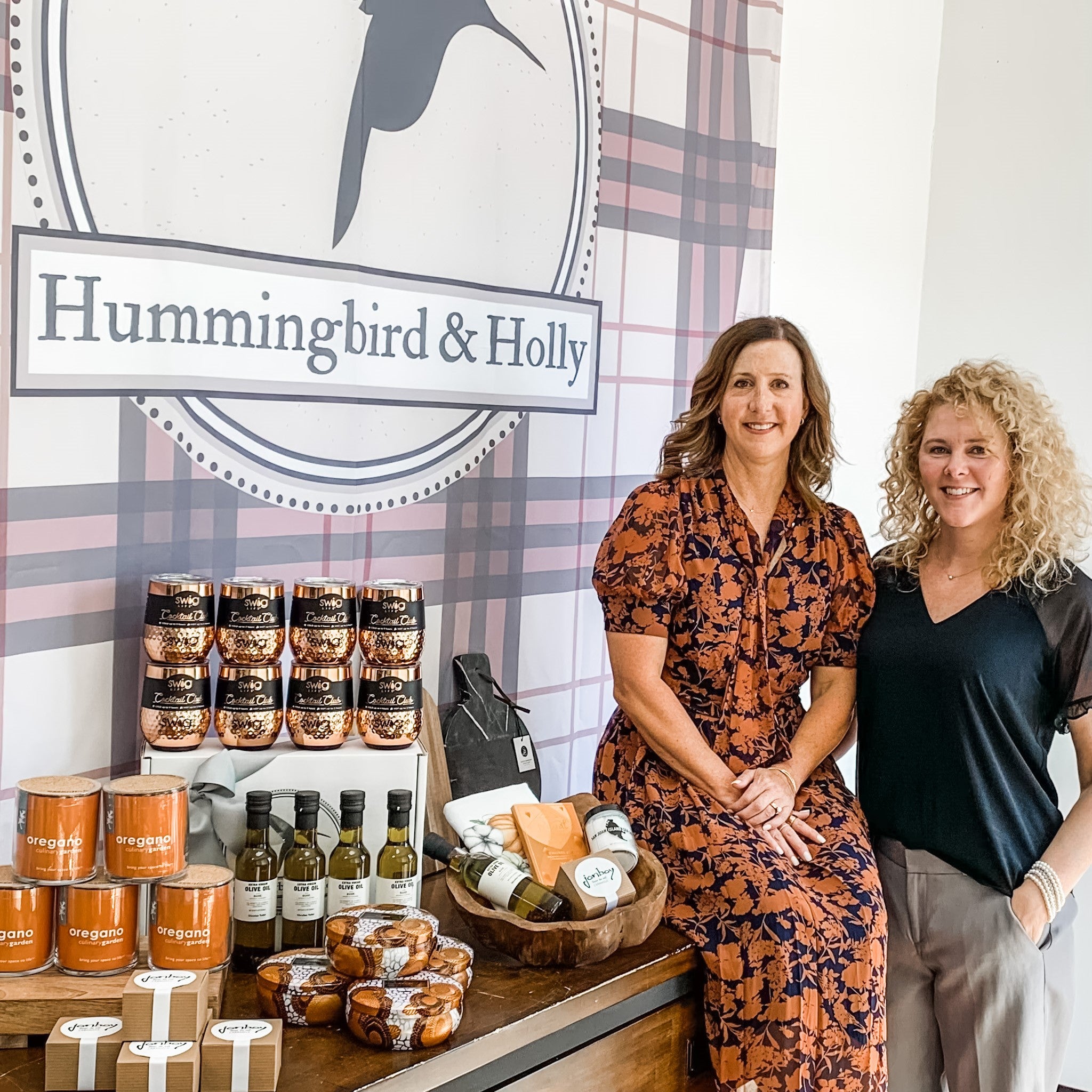 Kate and Krista, owners of Hummingbird and Holly