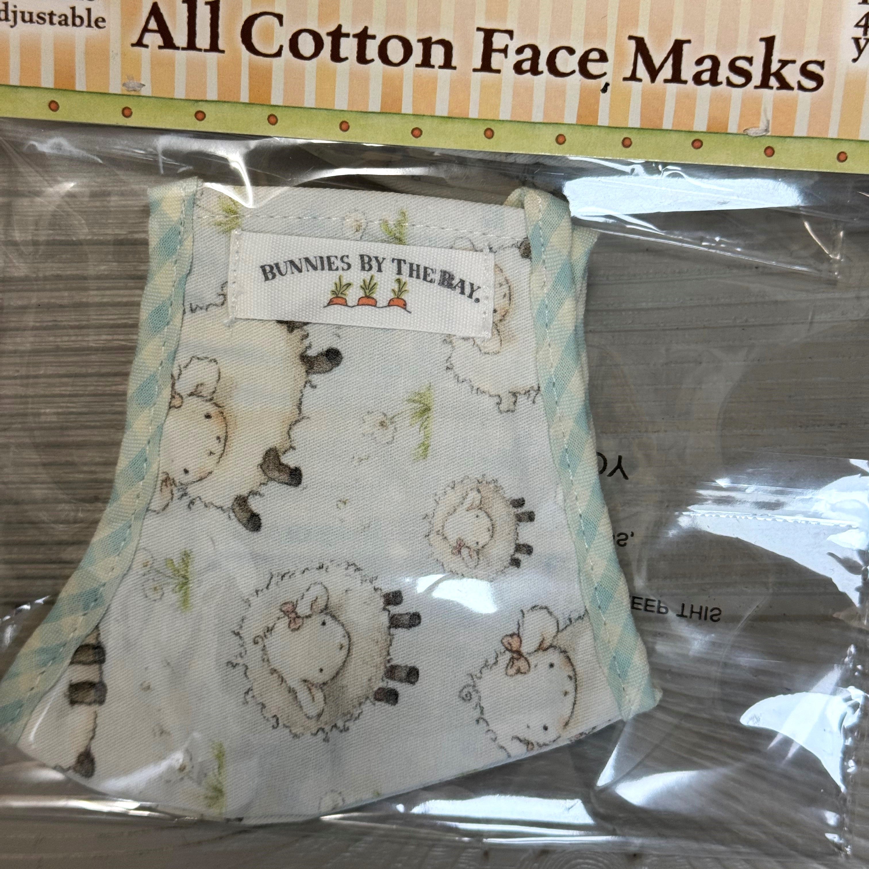 SALE ** Set of 8 Reusable Cotton Face Masks for Children