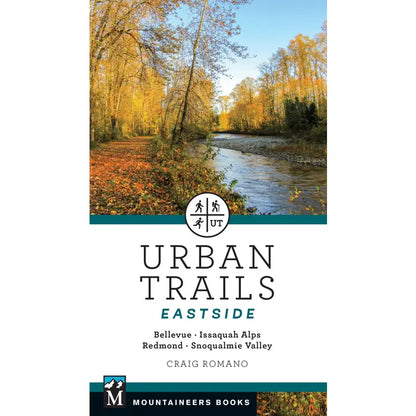 close up of book of eastside trails.